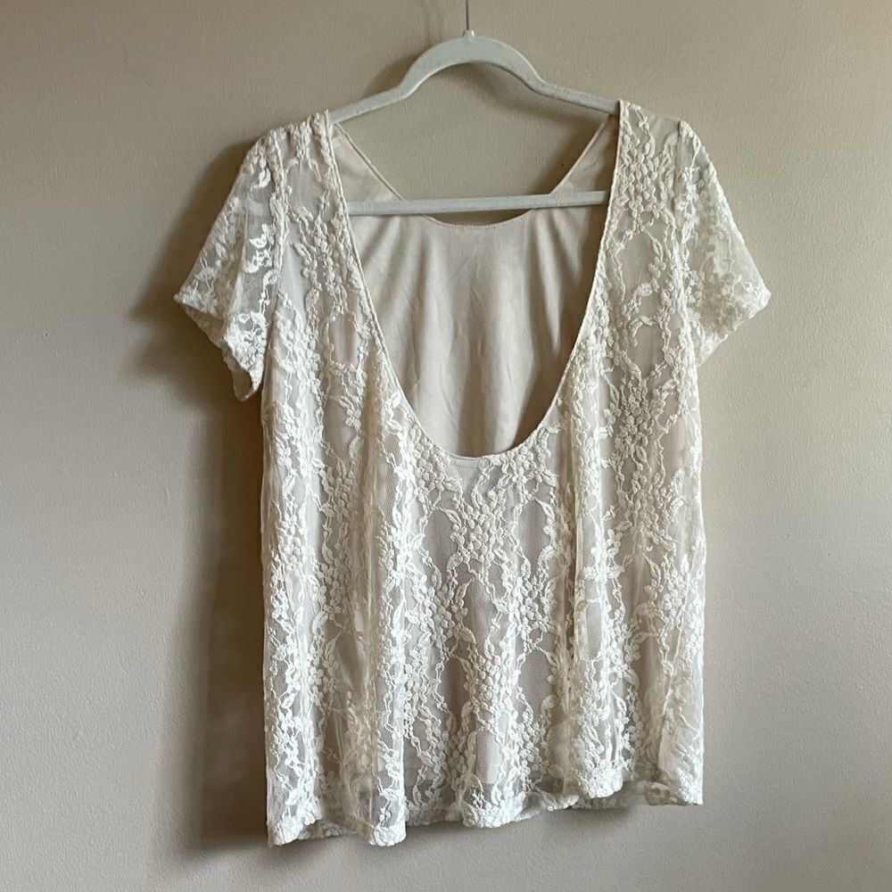Show Me Your MuMu Lace Top - Picture 3 of 14